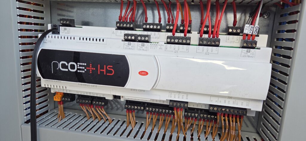 Quadro di regolazione di un impianto HVAC