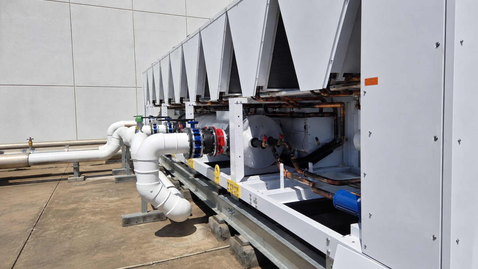 Refrigeratore d’acqua del centro stampa L’Unione Sarda